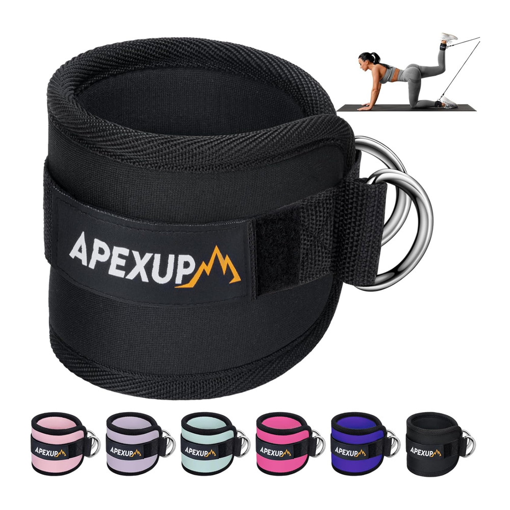 Ankle Strap Cable Machine Gym Kickback Glute Workout Leg Training Strap Pad