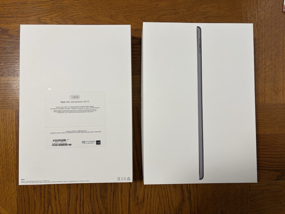 Apple iPad (8th Generation) Wi-Fi 128GB Empty Box Only