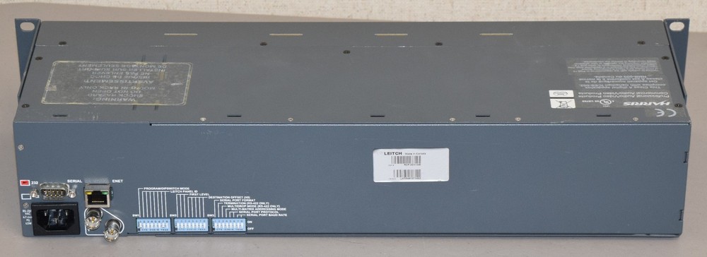 Leitch Harris RCP-32X1IDE Programmable LCD Button Remote Control Panel