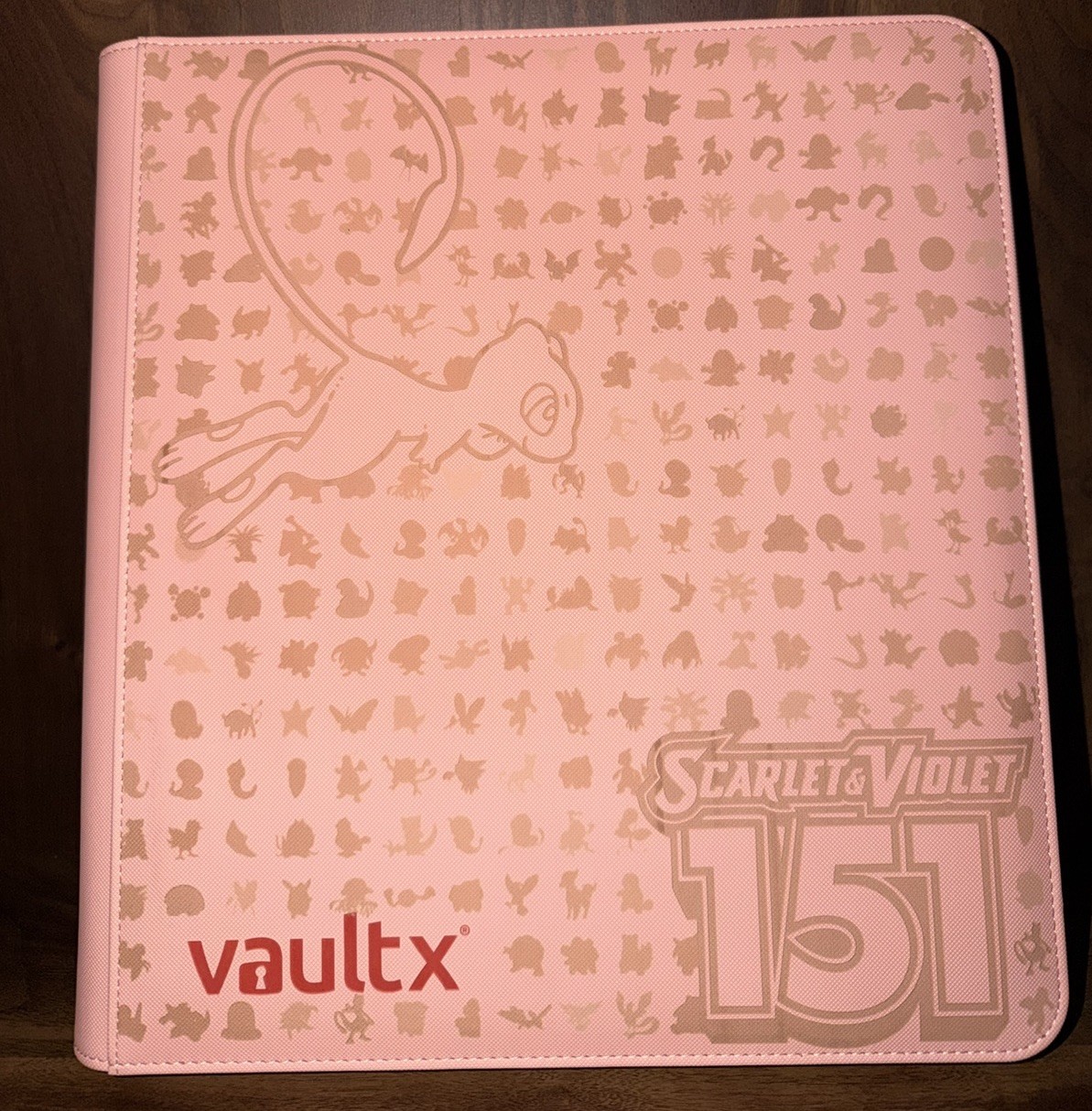 Vault X Just Pink 12-Pocket 151 Master Set Binder (made To Order)
