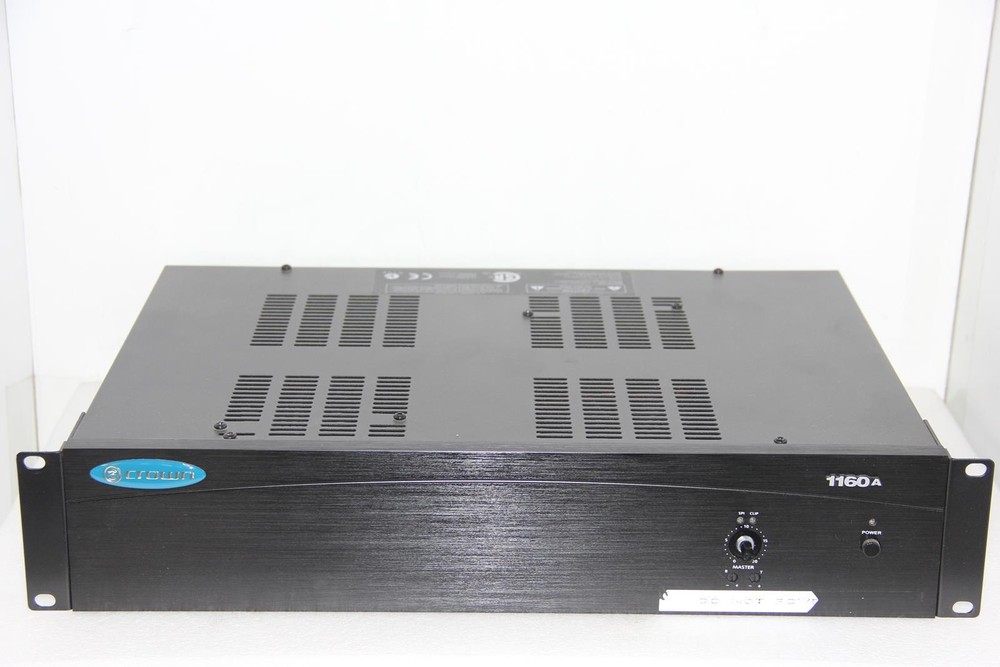 CROWN 1160A 160W Single Channel Monaural Amplifier