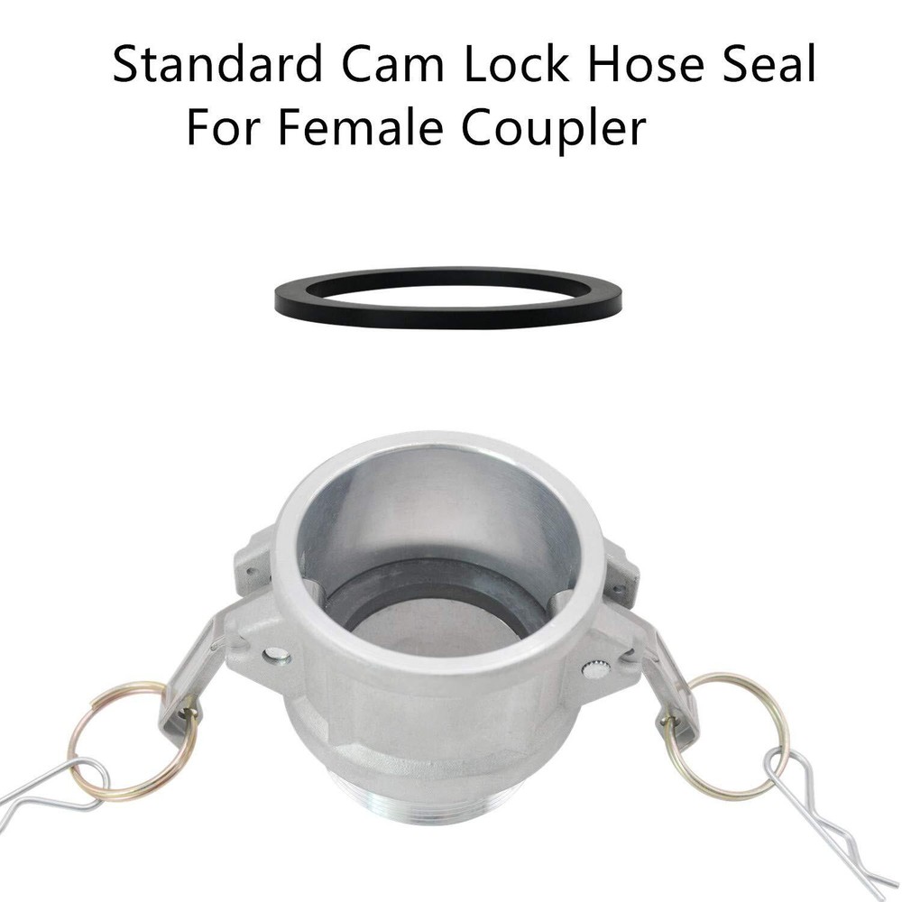 4" Camlock Gasket Fitting Rubber Hose Seal for Coupler 10-Pack Replacement