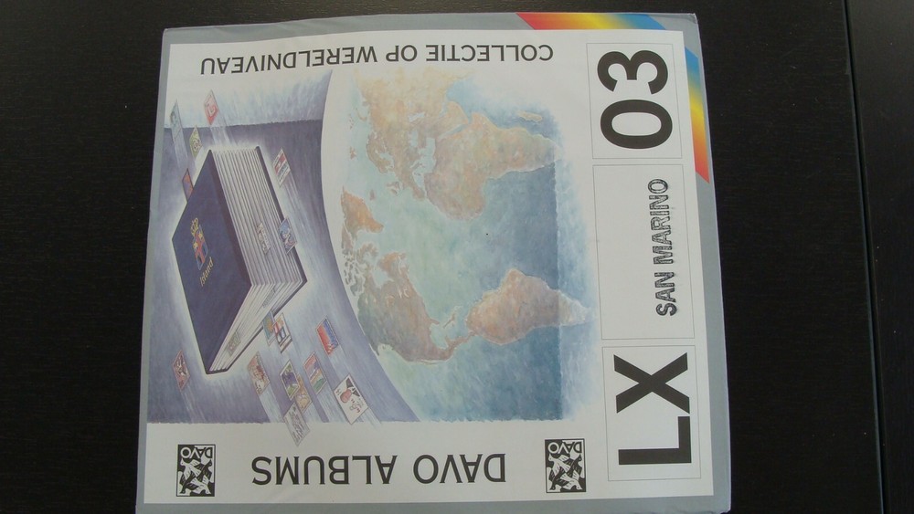 DAVO LUXE HINGLESS SUPPLEMENT SAN MARINO 2003  FREE SHIPPING