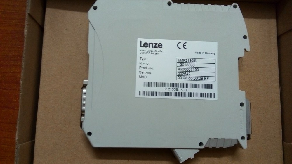 Lenze 9400 EthernetCAN communication module Type: EMF2180IB - Brand New.