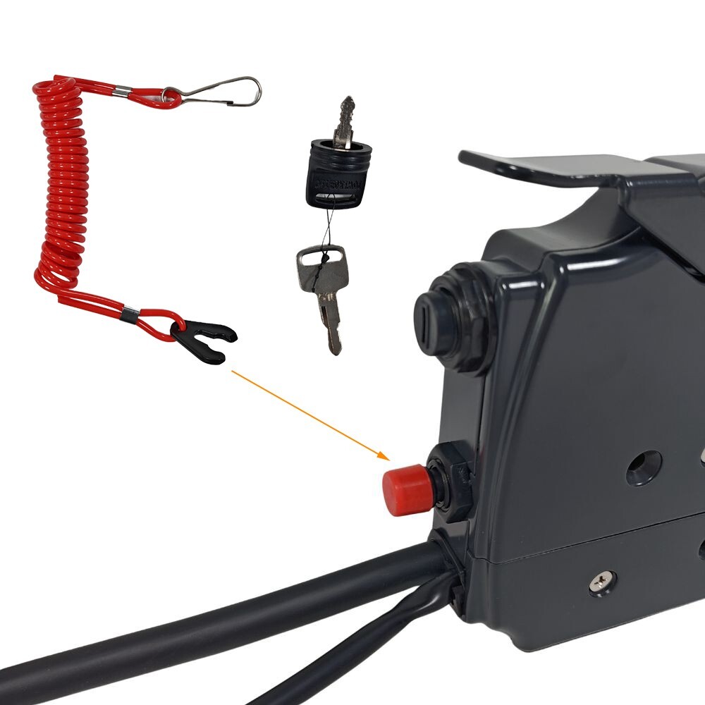 Mechanical 703 Side Mount Control Box Push to Open with Choke, 7 Pin Harness