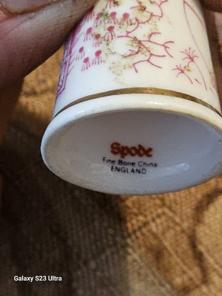 Old Thimbles And Sewing Supplies