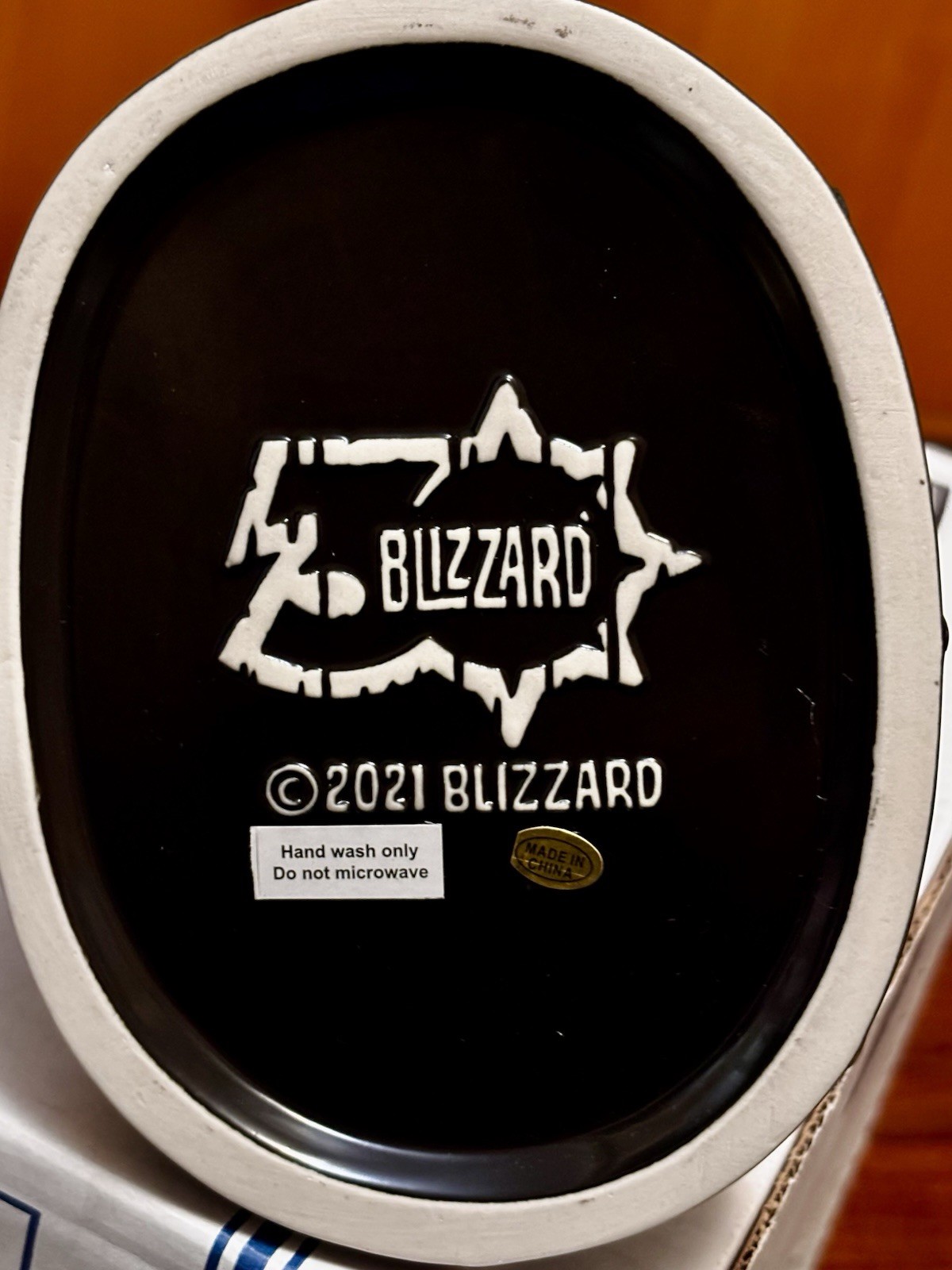 Blizzard 30th Anniversary World Of Warcraft Tiki Farm Tiki Mug Orc & Wolf