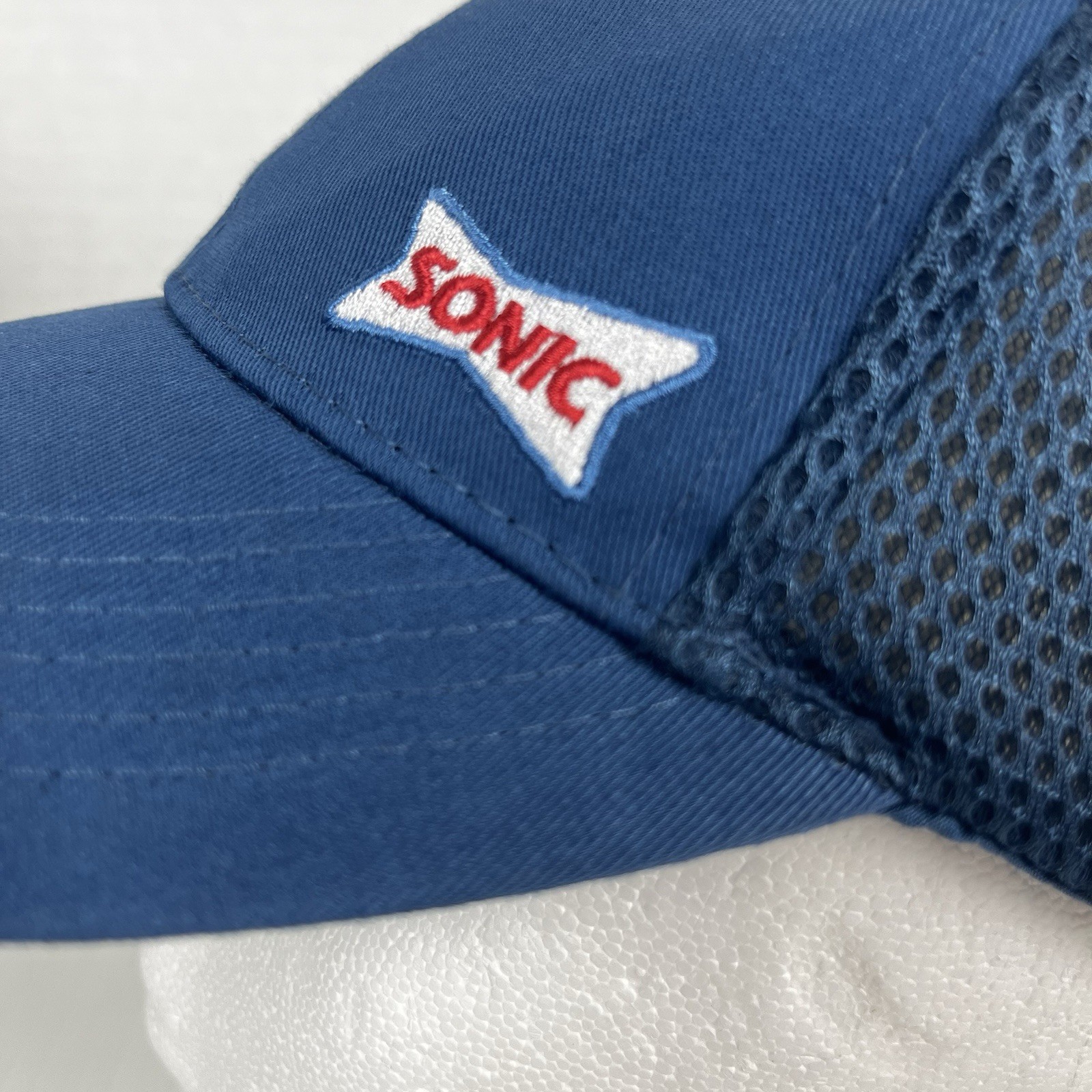 SONIC Drive-In Restaurant Employee Uniform Snapback Cap OSFM Adjustable NWOT