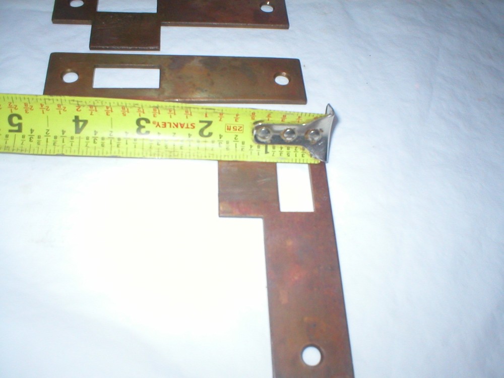 Antique Solid Brass Striker Plate