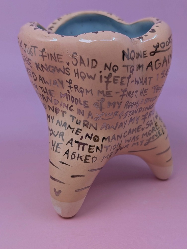 "Stand Back" Vase