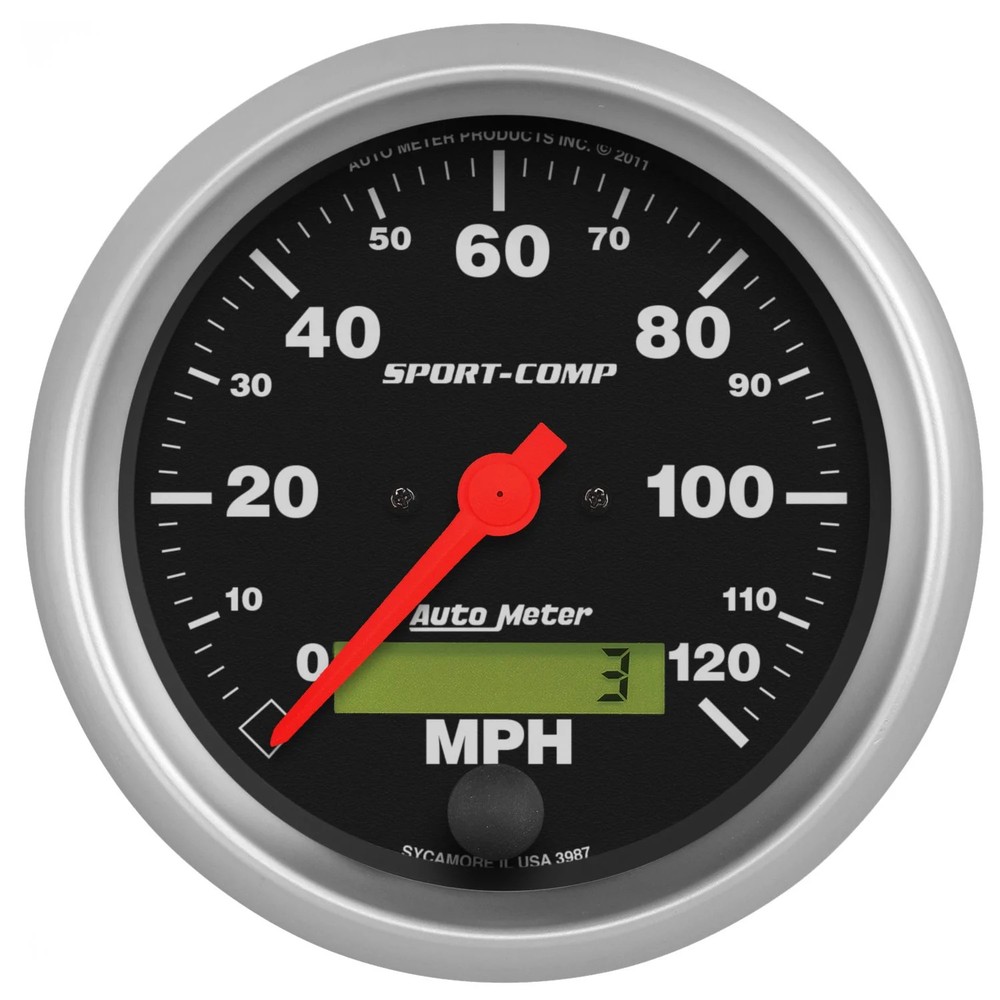 Auto Meter 3987 Sport-Comp In-Dash Speedometer