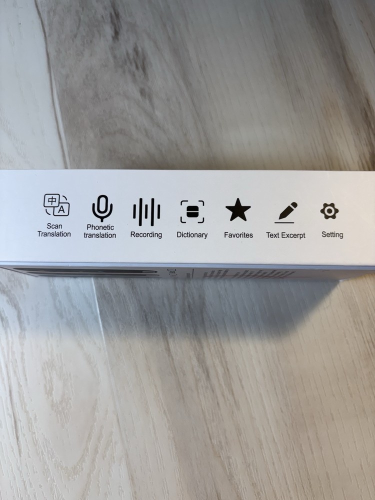 Scanning Dictionary Smart Pen