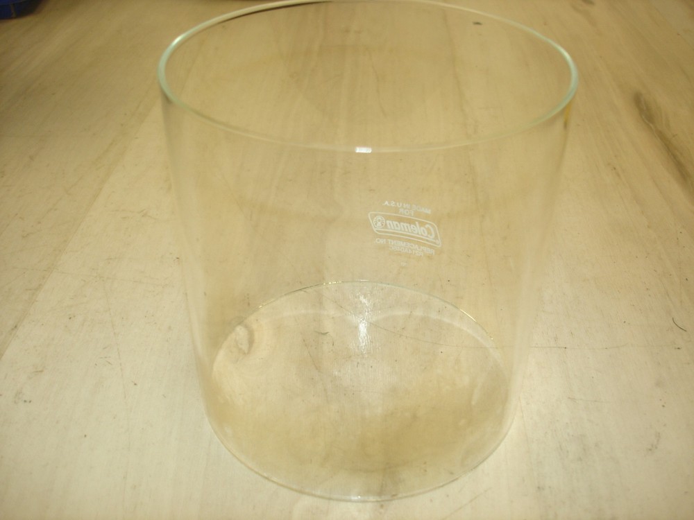 Coleman Lantern 288 adjustable lantern globe only used