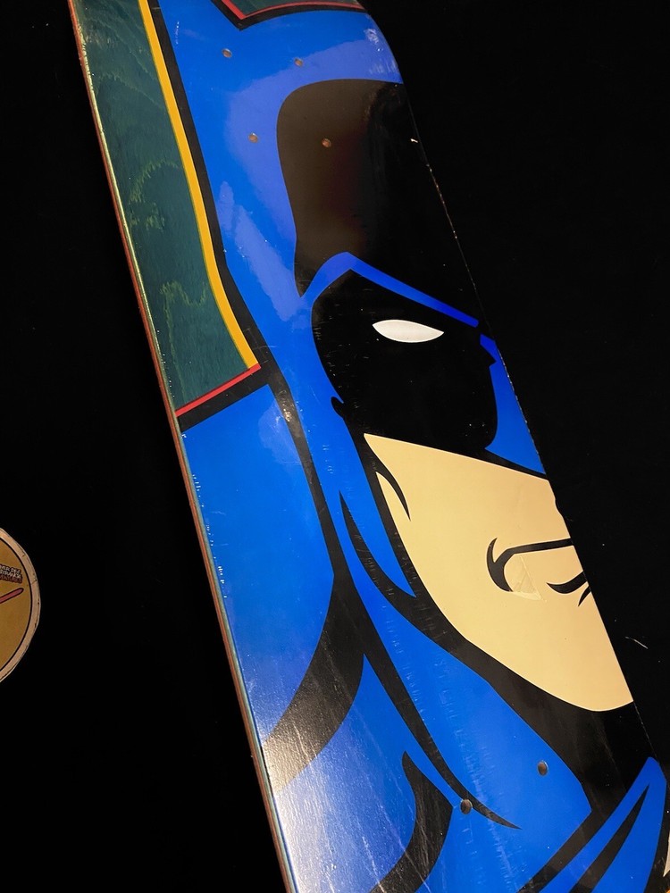SUPER RARE Willow Batman Almost DC Comics Skateboard Deck Matte Red Marvel