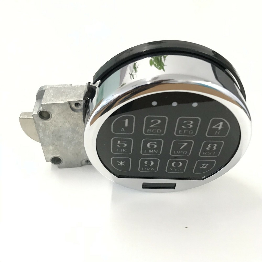 Chrome Light LED Keypad Basic Swingbolt Lock W/ / Replace Most S&G LG NL SecuRam