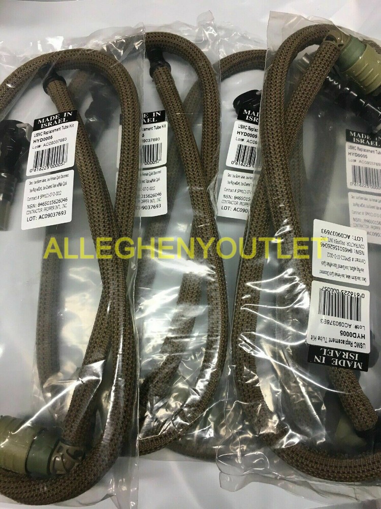3 NEW USGI USMC Source Hydration Replacement Hose Tube w/ Bite Valve 1064 NIB