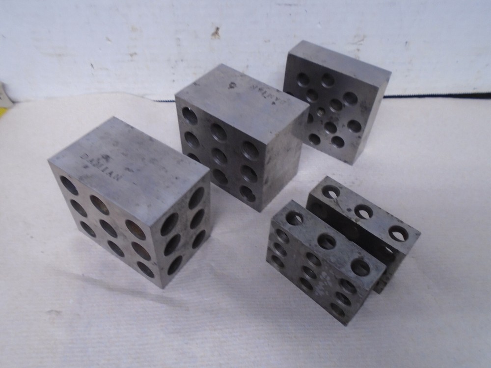 Machinist Tooling Set Up  Blocks Mixed Lot (5pcs)