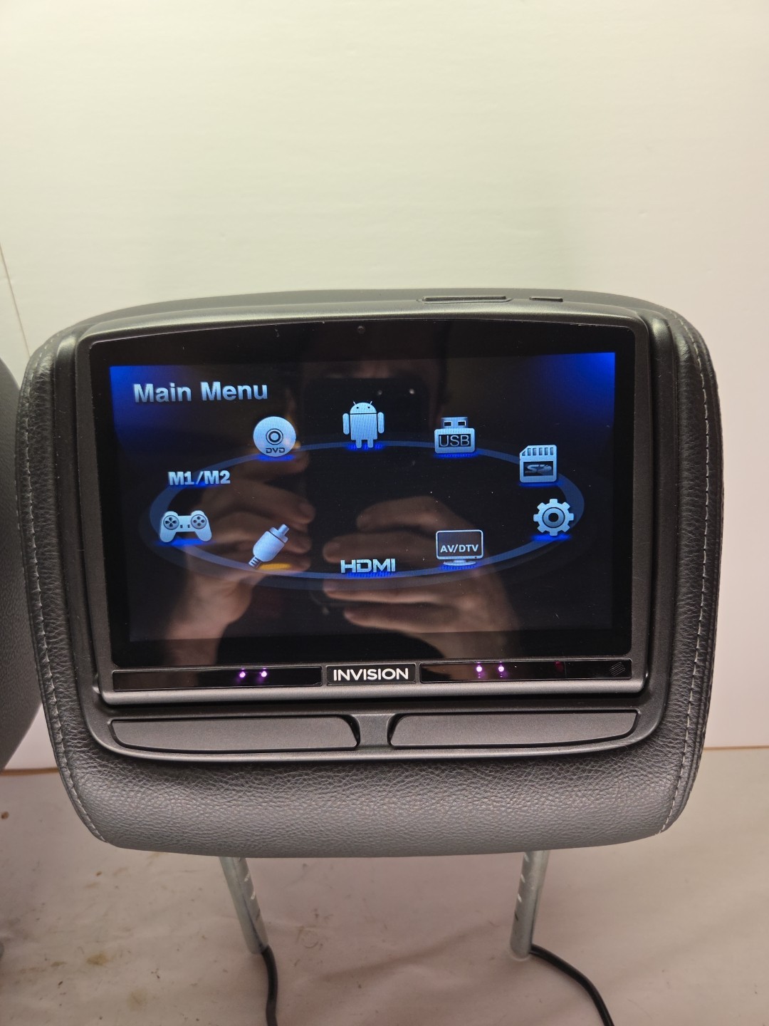 10-16 Land Rover Lr4 TOUCHSCREEN Headrest SCREEN Monitor DVD HDMI GAME USB