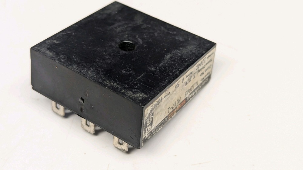 Used SSAC Solid State 5 Minute Timer, TL120A5 PC47-1