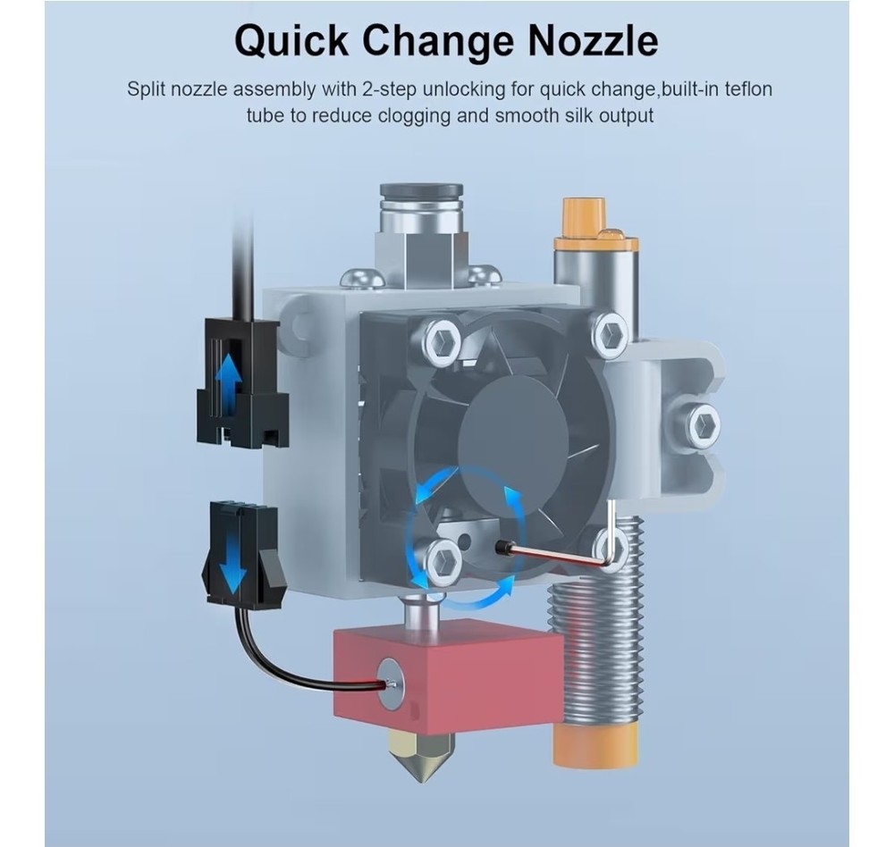 ENTINA- Tina2 Basic 3D Printer- NEW WHITE