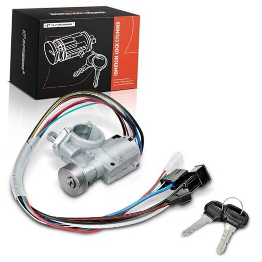 Ignition Lock Cylinder with 2 keys Compatible with Mazda Vehicles - B2000