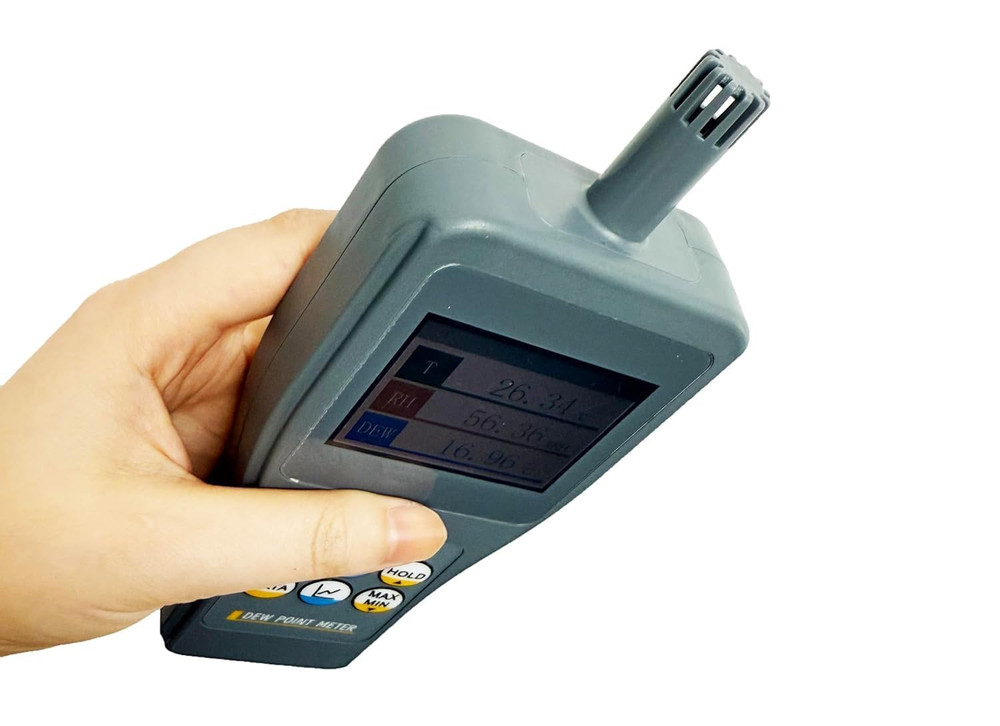 Dew Point Meter Tester With Battery Indication Function Temperature Unit (°C/°F)