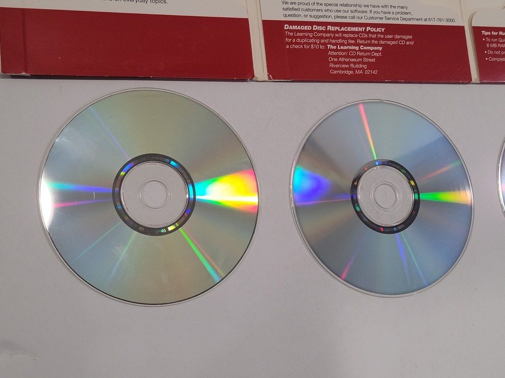 Quick Study Spanish | The Learning Company 3 PC CD-ROM | Windows | Version 1.0