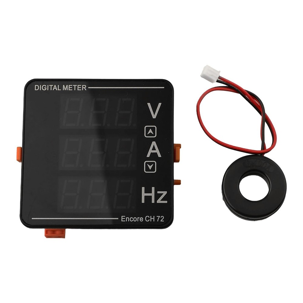 Easy to Read Digital Display AC Meter for Accurate Frequency Measurement
