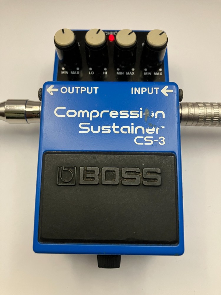BOSS CS-3 Compression Sustainer Effects Pedal Tested Working
