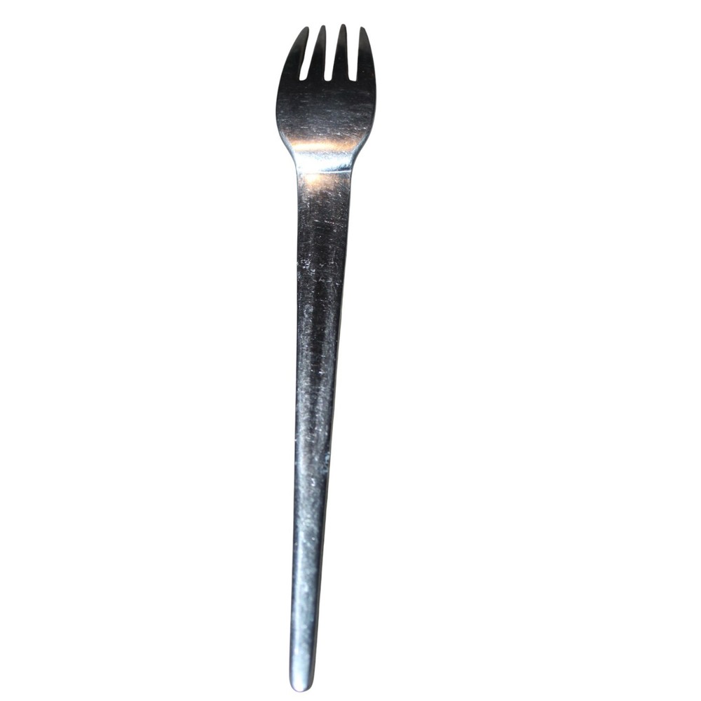 MCM Style Modern Kitchen Flatware Set Atomic Look Set Of 12