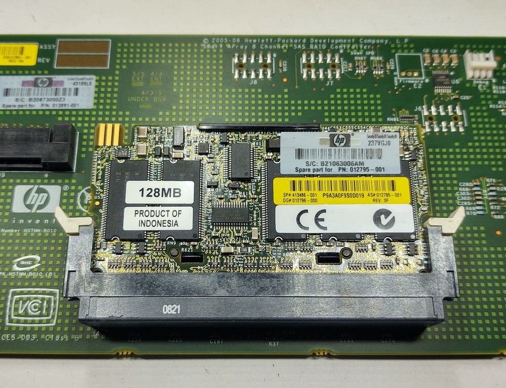 HP 412799-001 012891-001 smart array E200/64MB sas controller W/ 012795-001