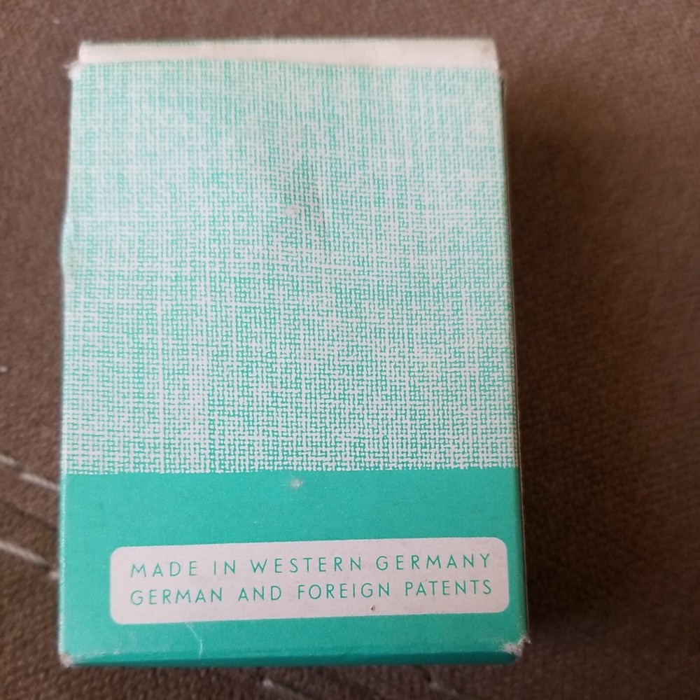 VTG 2 Piece Witch Automatic Needle Threader w/ lnstructions Western Germany