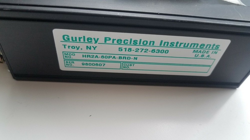 Gurley Precision HR2A-60PA-BRD-N High Resolution Interpolator & Encoder 8325 R10