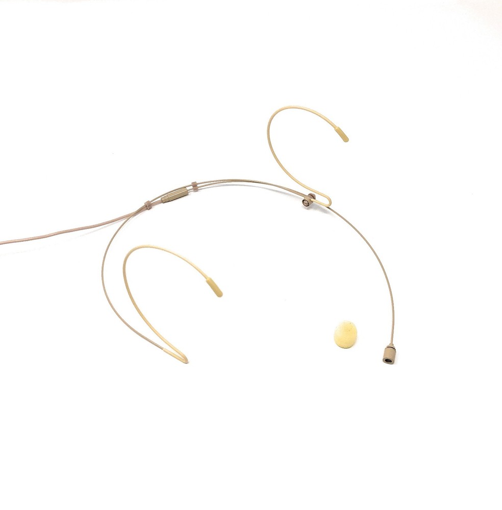 Double Earhook Headset Microphone with 4 pin XLR Connector for SHURE Wireless