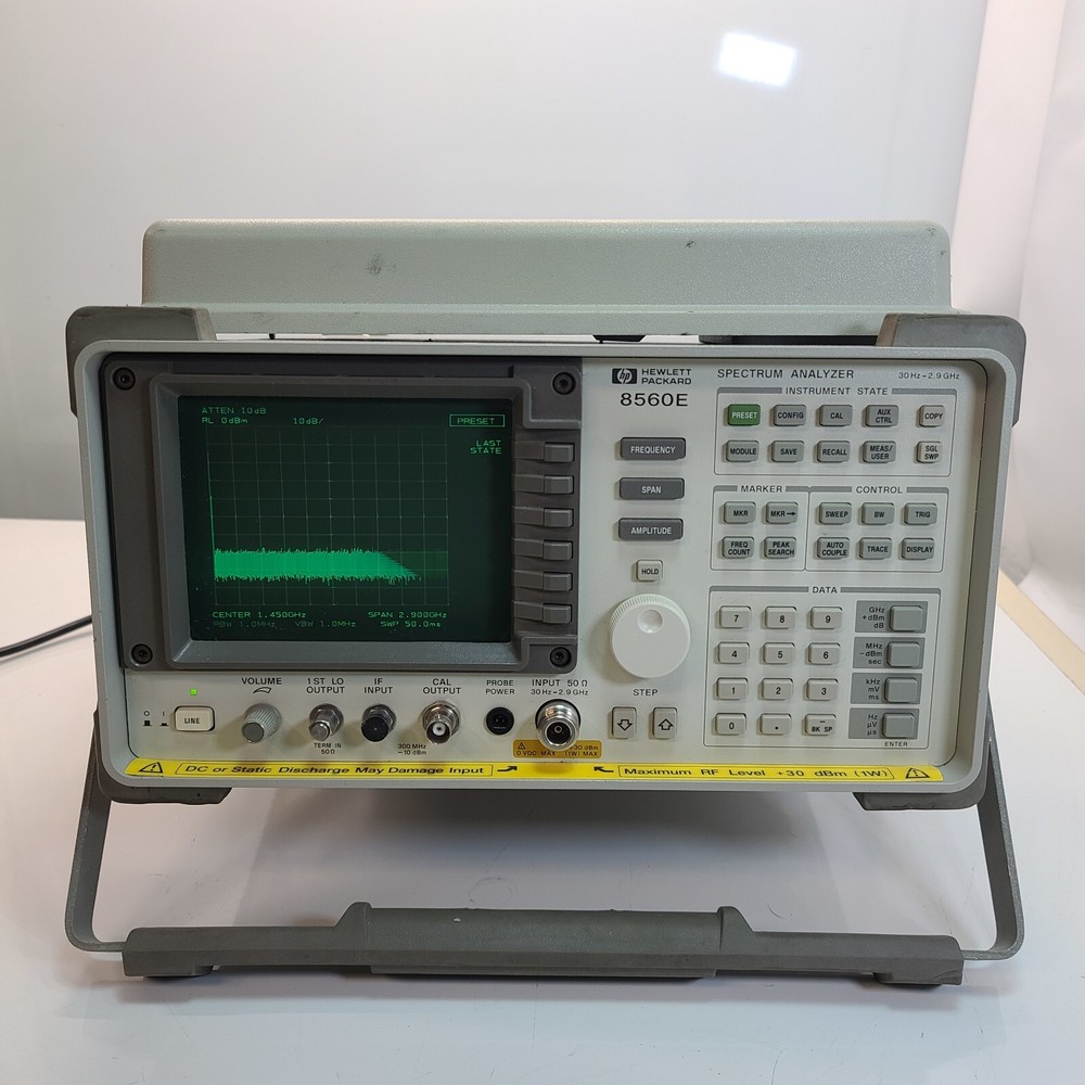 HP 8560E RF Spectrum Analyzer 30Hz-2.9GHz