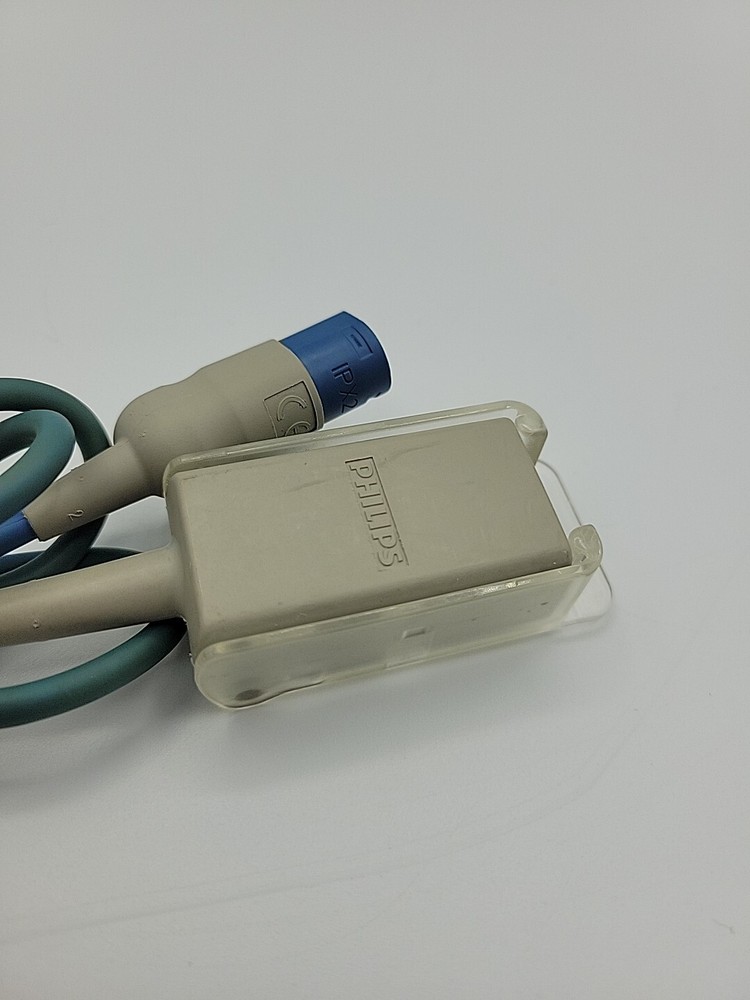 Philips M1943A Reusable SpO2 Extension Adapter 45" Cable