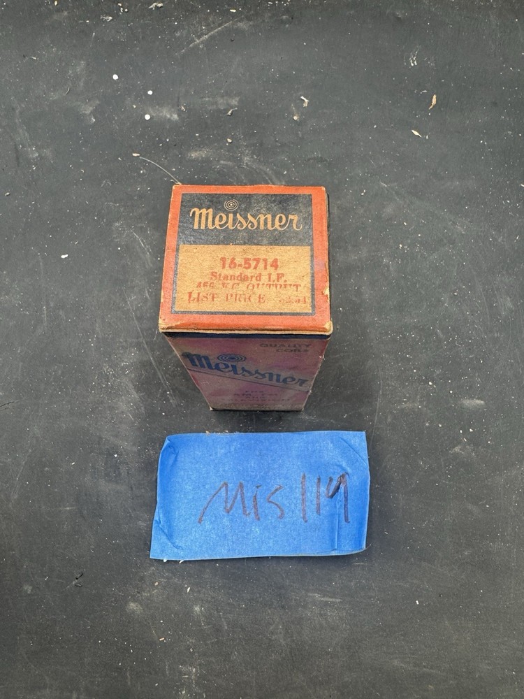 Meissner 16-5714 Standard Input IF Transformer