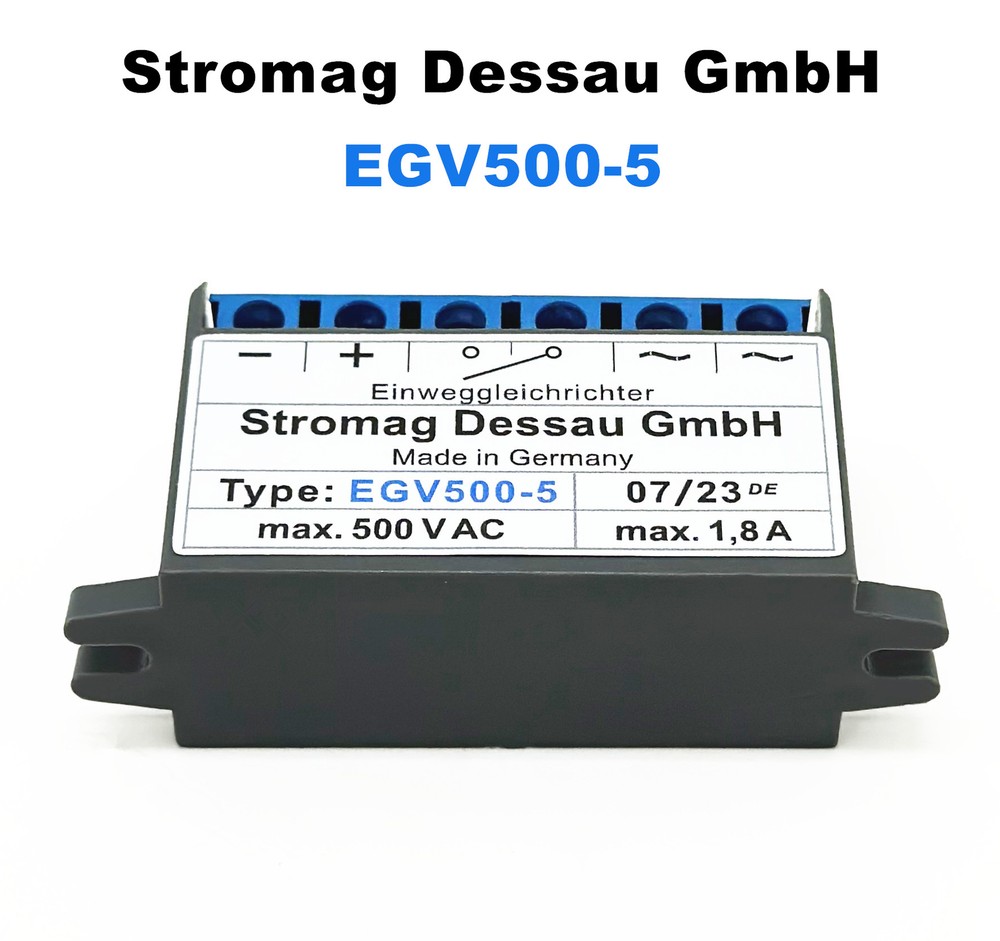 Stromag Dessau GmbH Einweggleichrichter EGV500-5 500VAC 1.8A rectifier module