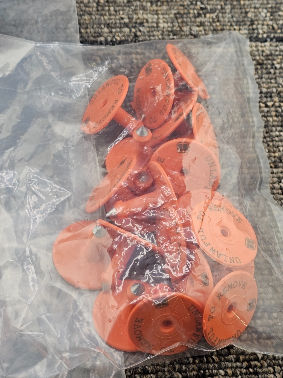 (QTY 20) Y-TEX: Official USDA Animal Disease Traceability For Cattle Ear Tags