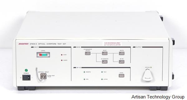 Advantest Q7606A Optical Chirpform Test Set