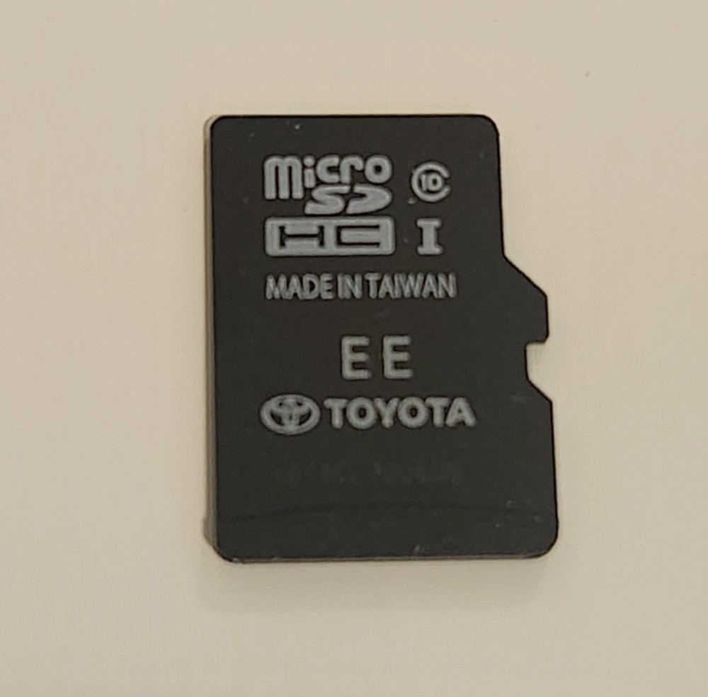 OEM 86271-0E071 Toyota Navigation Micro SD Card Map