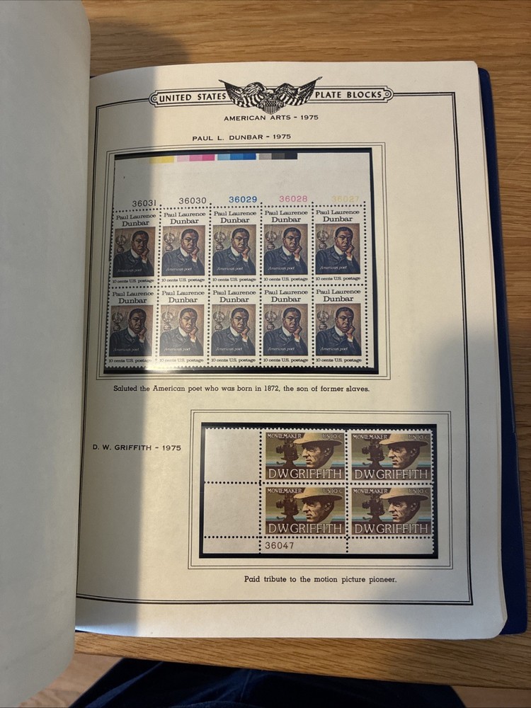 Minkus American Plate Block Album Volume V