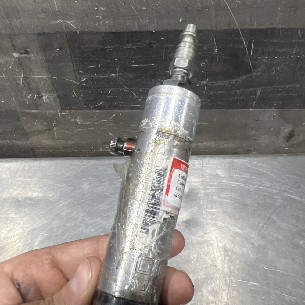 Cleco 5RSA-7BQ Push Button Reverse Air Inline Pneumatic Screwdriver Used 2