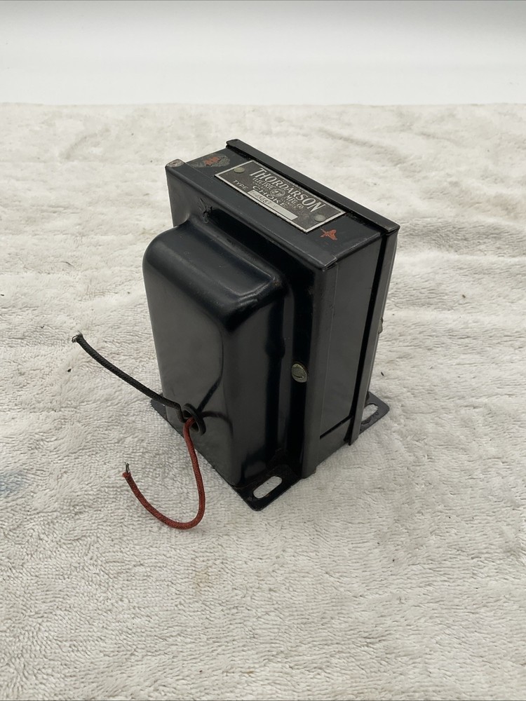 Vintage Thordarson Electric MFG.Co Choke Transformers T-45557 V!!!S1