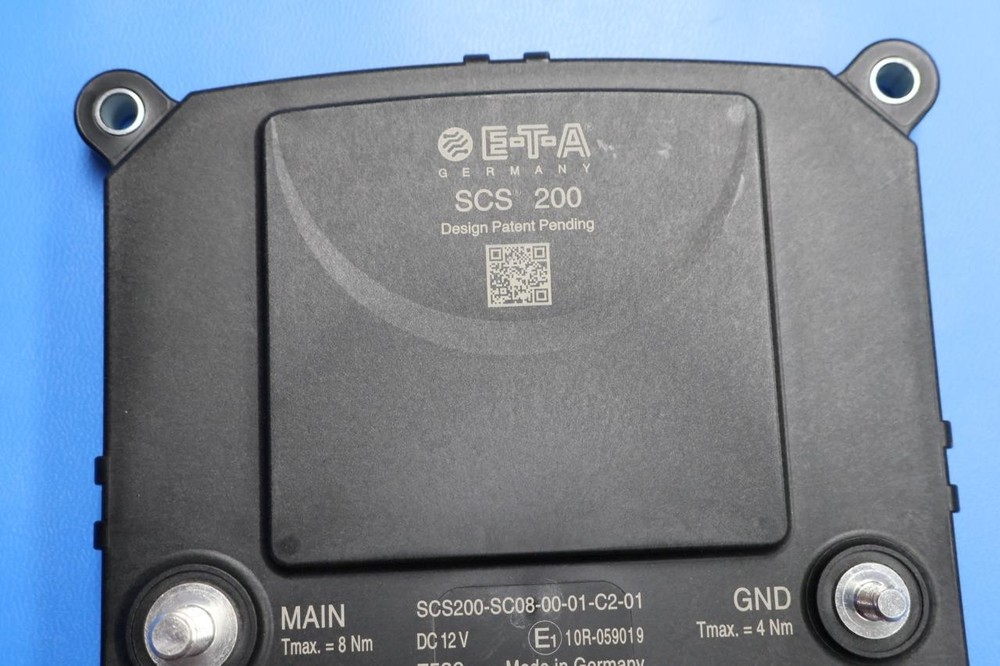 CAN Based Intelligent Power Distribution System – E-T-A SCS200 Plug and play