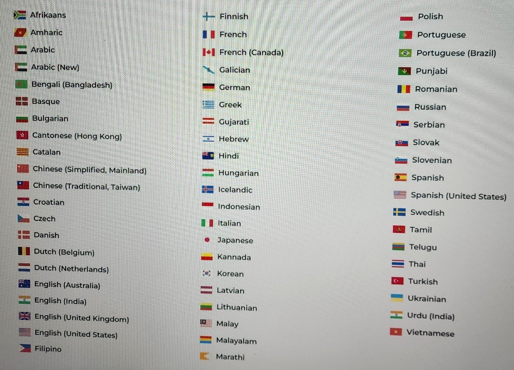 Translator many different languages, a Bluetooth or standalone unit ( New )