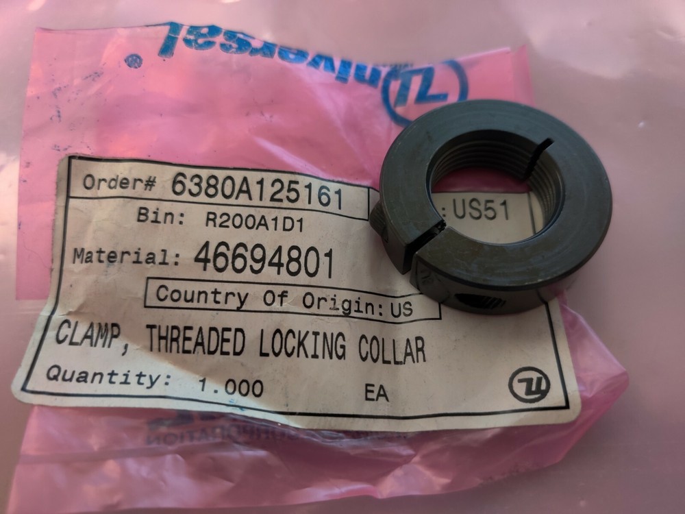 Universal Instruments Clamp, Threaded Locking Collar 46694801