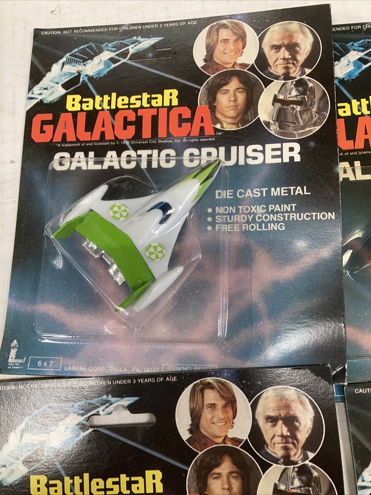 Battlestar Galactia Galactic Cruiser Set Of 4