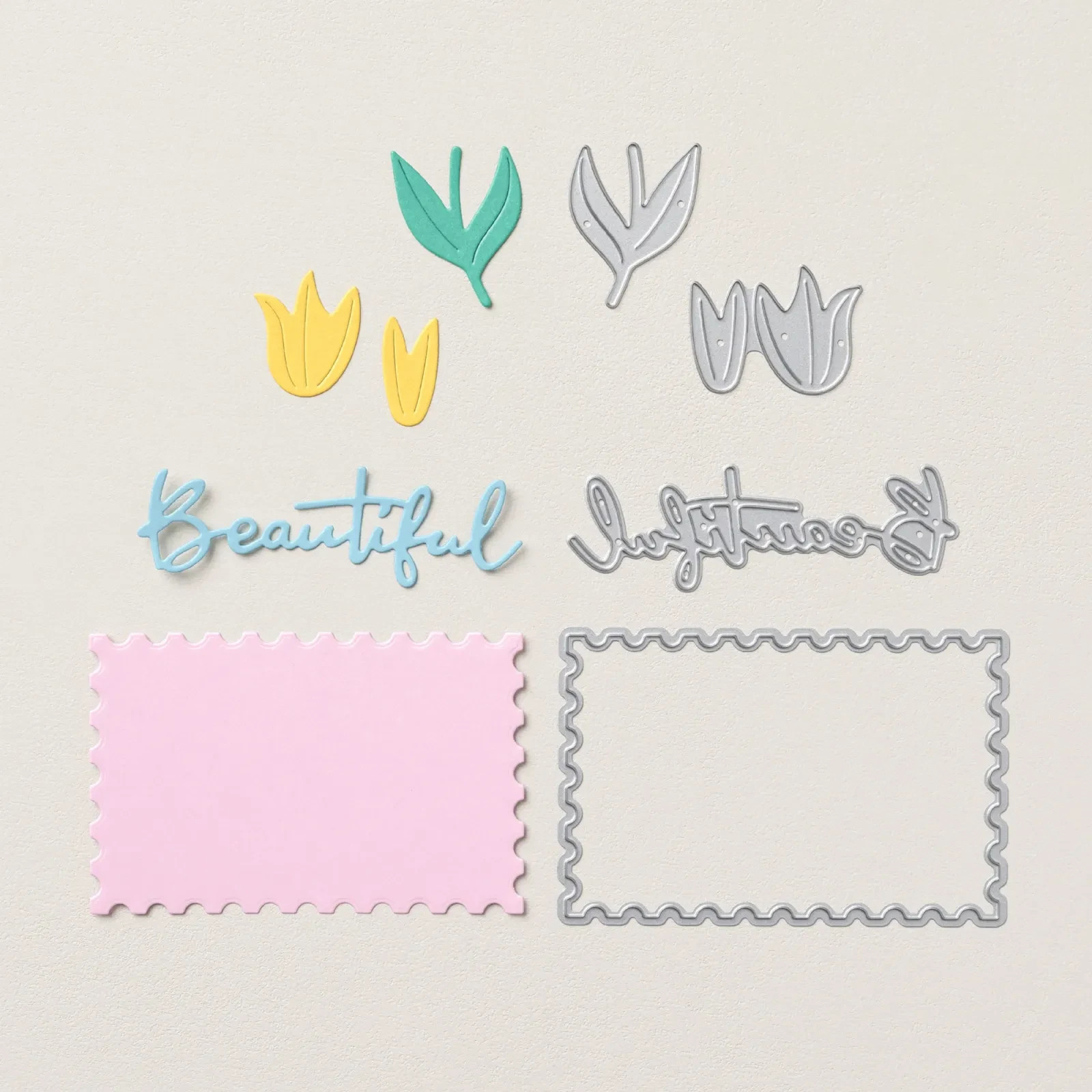 Stampin' Up! - "Beautiful Blooms" Paper Pumpkin Dies - New