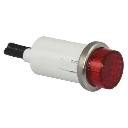 Indicator Light, Panel Mount, Raised Head. Red, 12Mm, 20C854